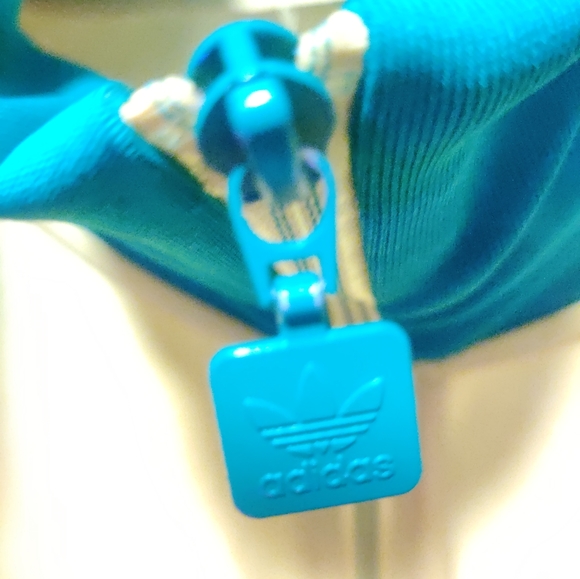 Electric Green Adidas TrackJacket - Picture 5 of 8